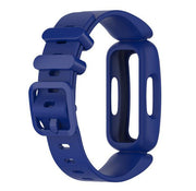 Plain Fitbit Ace 3 Wristband in Silicone in dark blue