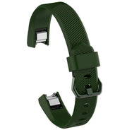 Plain Fitbit Alta Strap in Silicone in army green