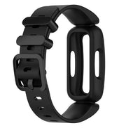Plain Fitbit Ace 3 Band in Silicone in black