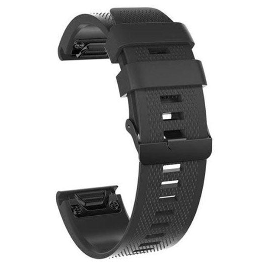 Garmin Fenix 5X Plus Strap Replacement Plain Silicone 26mm