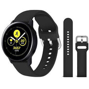 Strap For Samsung Galaxy Watch 4 Plain in black