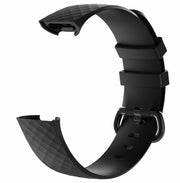 Large Small Strap Charge 3 Silicone Buckle in black