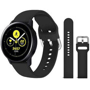 Galaxy Watch 6 Strap Silicone Buckle Large Small in black