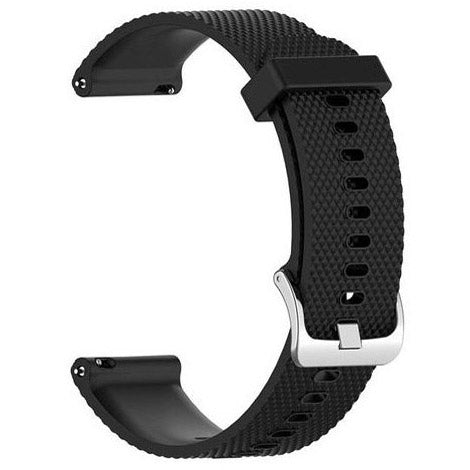 Plain Garmin Venu 2 Watchband in Silicone in black