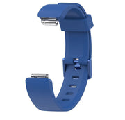 Plain Fitbit Inspire HR Wristband in Silicone in blue