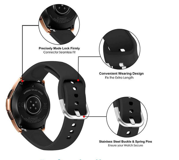 Large Small Strap Pace 2 Silicone Buckle