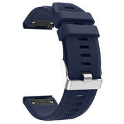 Fenix 7 Strap Silicone Buckle One Size in dark blue