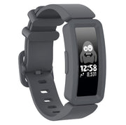Fitbit Ace 2 Strap Silicone One Size Buckle in dark grey