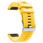 Bracelet For Garmin Fenix 6 Pro Plain in yellow