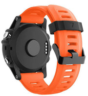 Bracelet For Garmin Fenix 6X Plain in orange