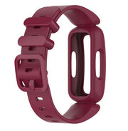Bracelet For Fitbit Ace 3 Plain in wine red