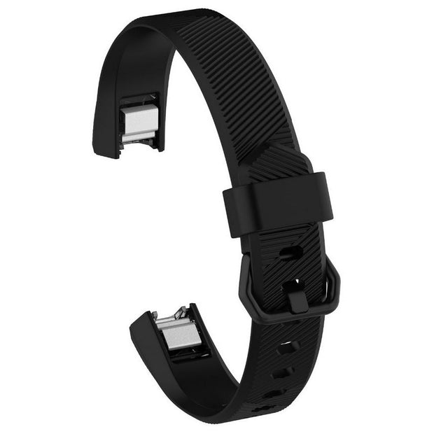 Silicone strap for Fitbit Alta in black
