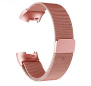 Large Small Strap Stainless Steel Charge 3 Magnetic in rose pink