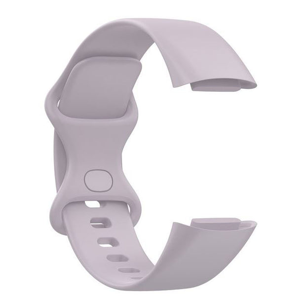 Fitbit Charge 6 Strap Ireland Pin & Tuck Silicone in light purple