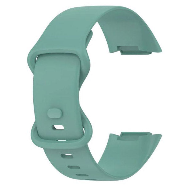 Fitbit Charge 6 Strap Ireland Pin & Tuck Silicone army green