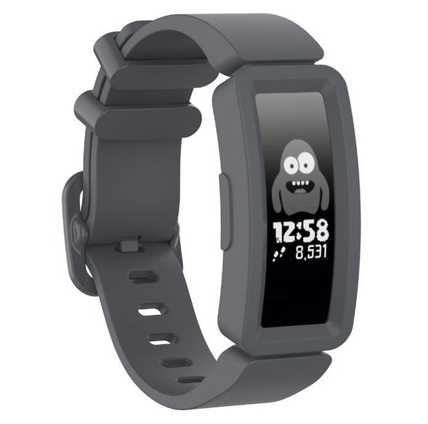 Strap For Fitbit Inspire 2 Plain in dark grey