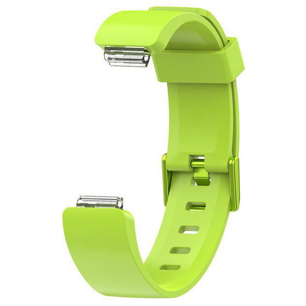 Strap For Fitbit Inspire 2 Plain in lime green