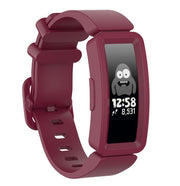 One Size Strap Inspire 2 Silicone Buckle in wine red