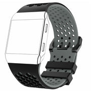 Silicone breathable strap for fitbit ionic