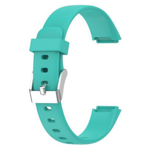 Large Small Strap Silicone Luxe Buckle in teal