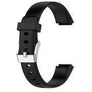 Buckle Strap Silicone Large Small Luxe in black