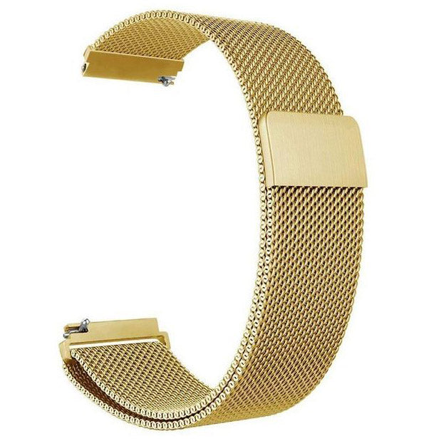 Fitbit Versa 4 Strap Stainless Steel Large Small Gold