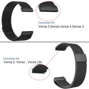Fitbit Versa 4 Strap Ireland Magnetic Clasp Stainless Steel