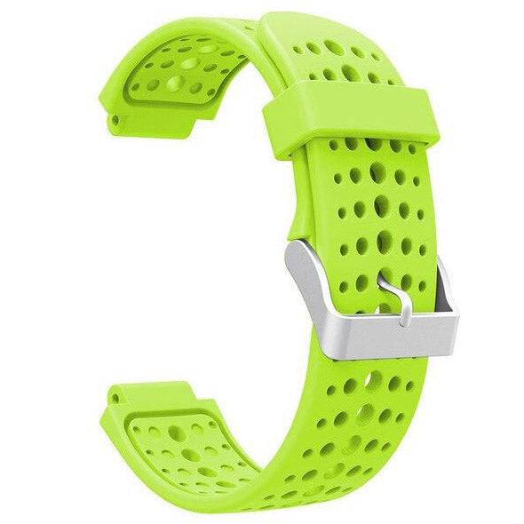 Plain Garmin Forerunner 235 Watchband in Silicone in green