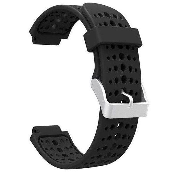 One Size Strap Forerunner 630 Silicone Buckle in black