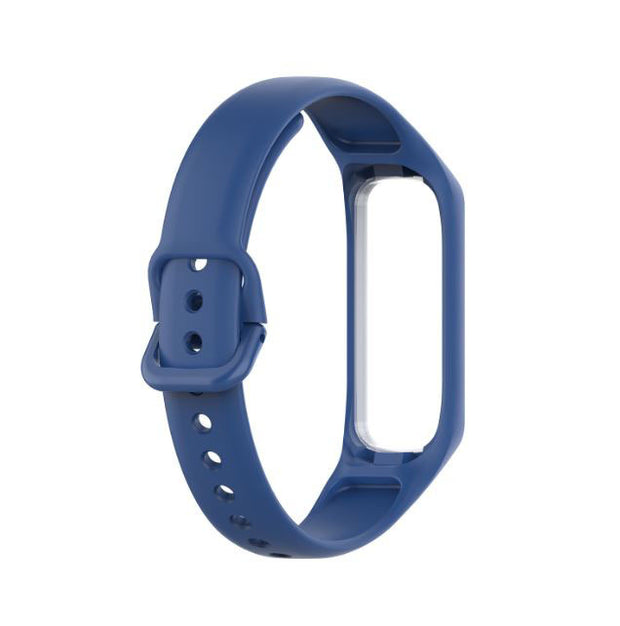 Pin & Tuck Strap Silicone One Size Galaxy Fit 2 in navy blue