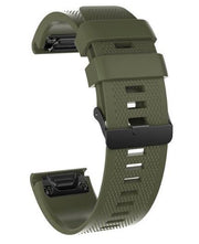 Fenix 6S Strap Silicone Buckle One Size in army green