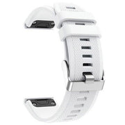 Garmin Fenix 6 Strap Ireland Buckle Silicone in white