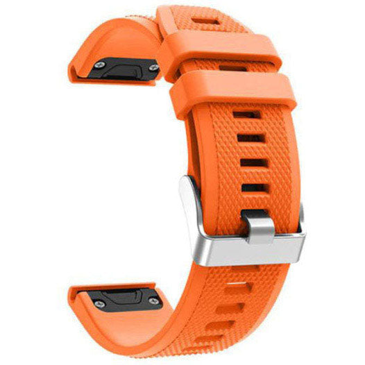 One Size Strap Forerunner 935 Silicone Buckle in orange