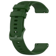 Garmin Venu 2 Strap Silicone One Size Buckle in army green