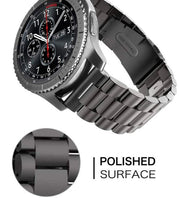 Stainless Steel Samsung Gear S3 Band in Stainless Steel