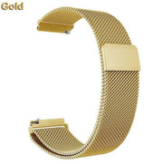 Large Small Strap Stainless Steel Versa 4 Magnetic in gold