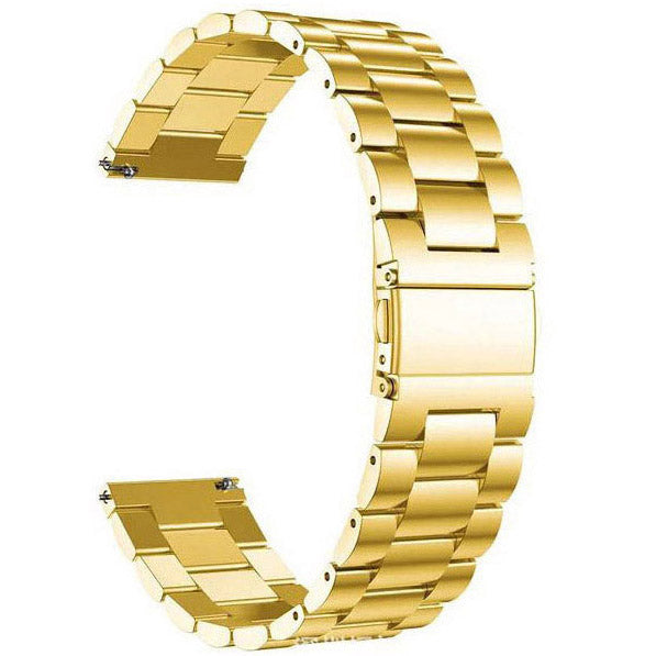 Stainless Steel Universal Watch 22mm  Watchband in Stainless Steel in gold