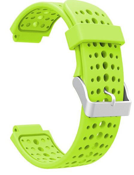 One Size Strap Silicone Forerunner 620 Buckle in green