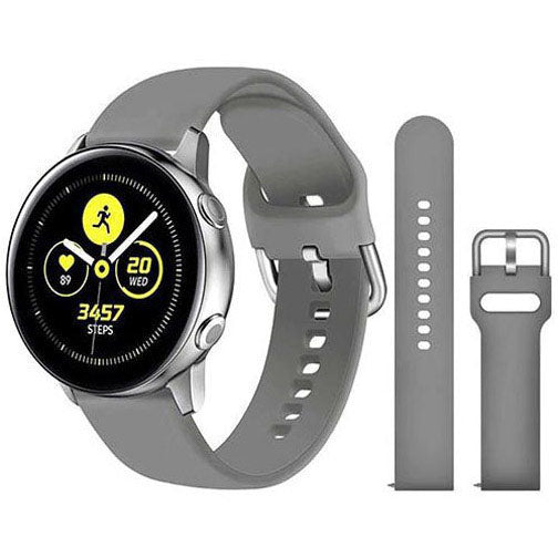 TicWatch GTH Strap Silicone Large Small Buckle in grey