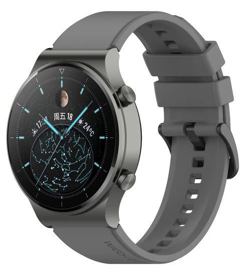 Band For Huawei Watch 3 Plain in grey