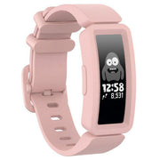 Plain Fitbit Ace 2 Strap in Silicone in light pink