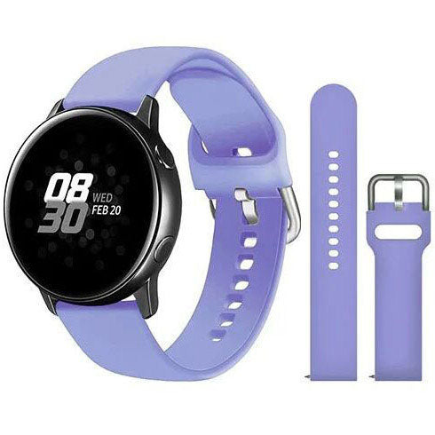 Watchband For Samsung Galaxy Watch 4 20mm in light purple