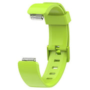 Inspire HR Strap Silicone Buckle Large Small in lime green
