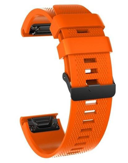 Wristband For Garmin Fenix 3 26mm in orange