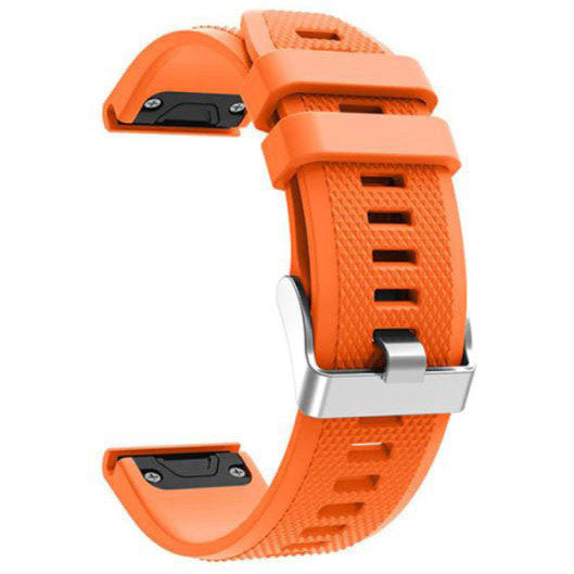 Bracelet For Garmin Fenix 6 Plain in orange