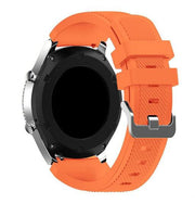 Strap For Huawei Watch 3 Textured in orange