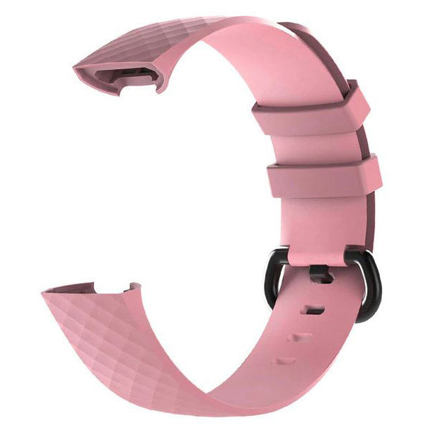 Fitbit Charge 4 Strap Silicone Large Small in pink