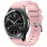 Textured Coros Apex 46mm Watchband in Silicone in pink