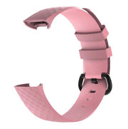 Strap For Fitbit Charge 3 Plain in pink