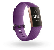 Fitbit Charge 3 Strap Ireland Buckle Silicone in purple